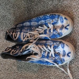 Inkkas Blue Boho Sneakers